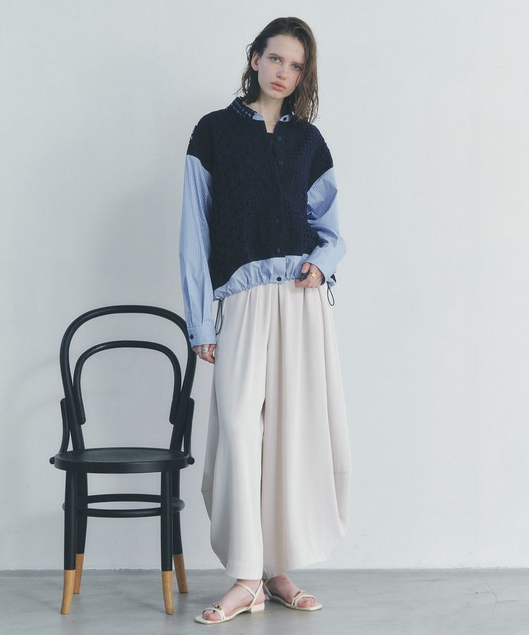 Editt by YECCA VECCA「コクーンドレープワイドパンツ」|その他|