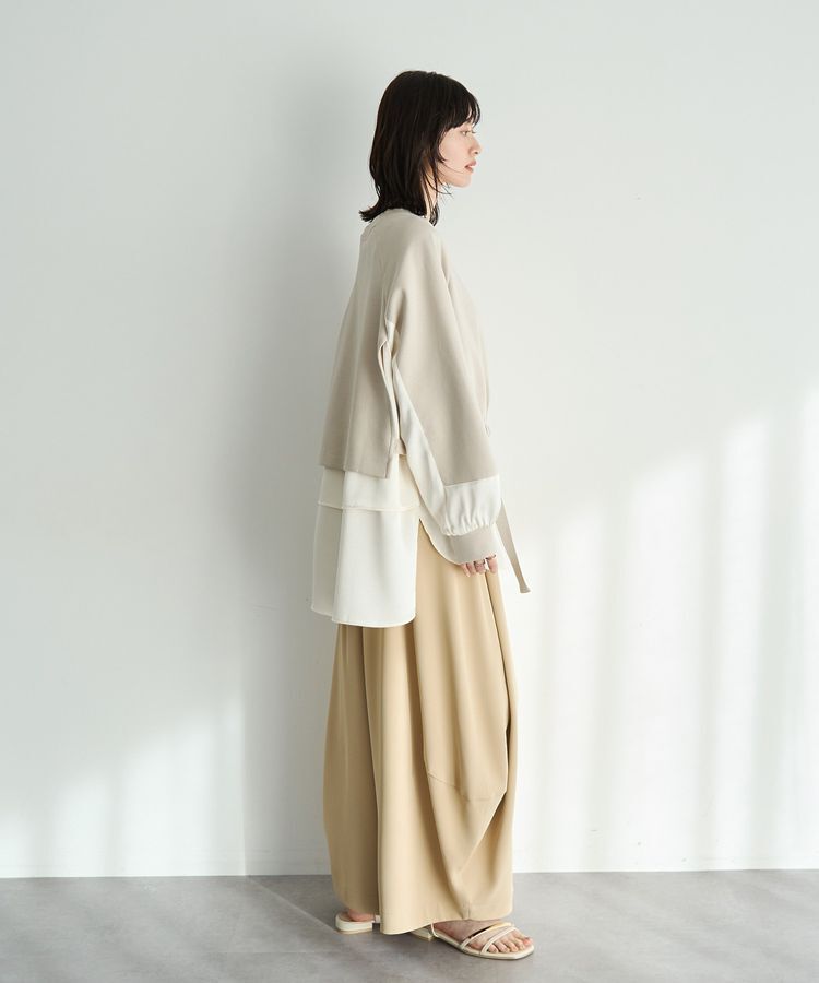 Editt by YECCA VECCA「コクーンドレープワイドパンツ」|その他|