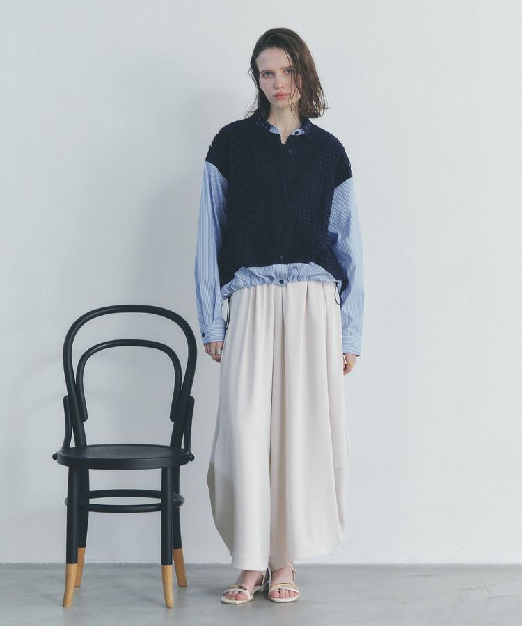 Editt by YECCA VECCA「コクーンドレープワイドパンツ」|その他|