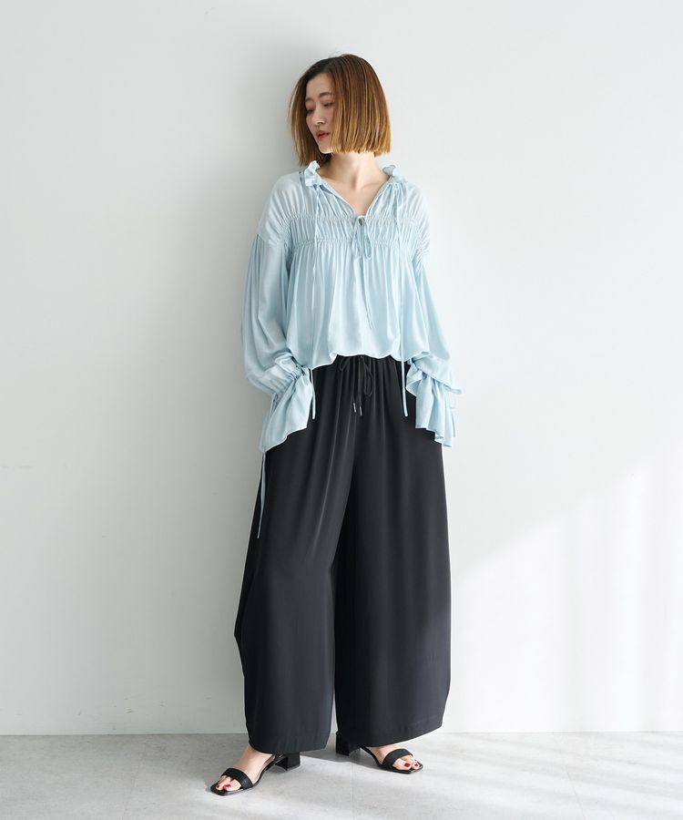 Editt by YECCA VECCA「コクーンドレープワイドパンツ」|その他|