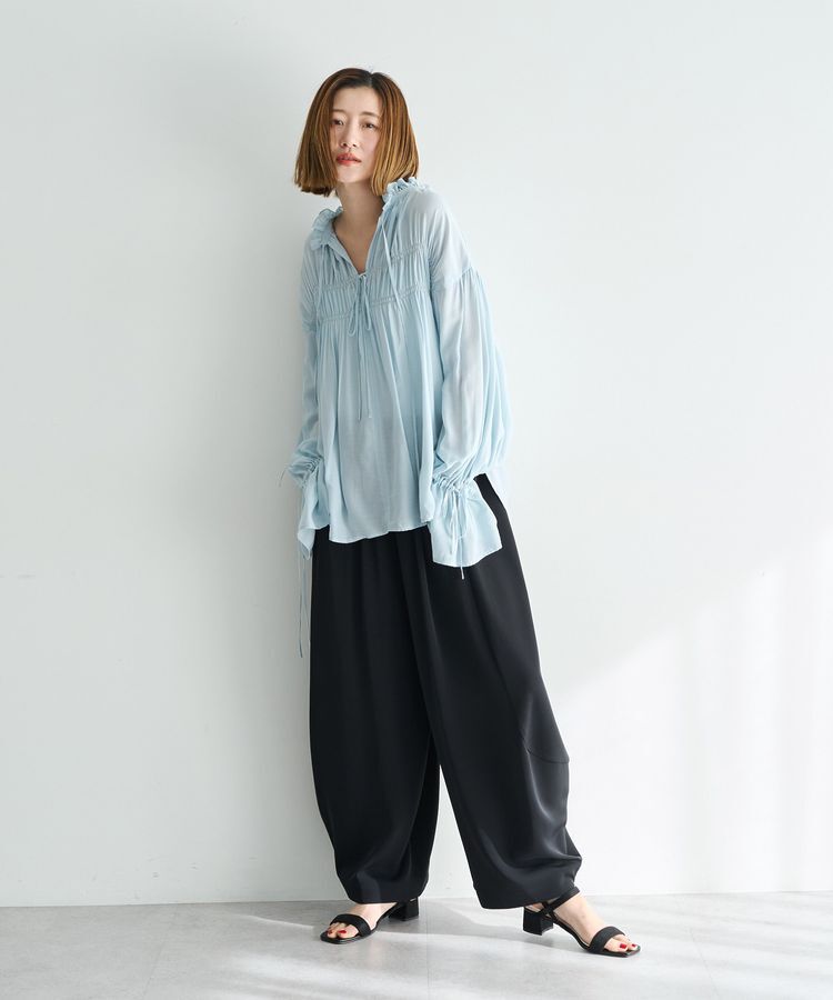 Editt by YECCA VECCA「コクーンドレープワイドパンツ」|その他|