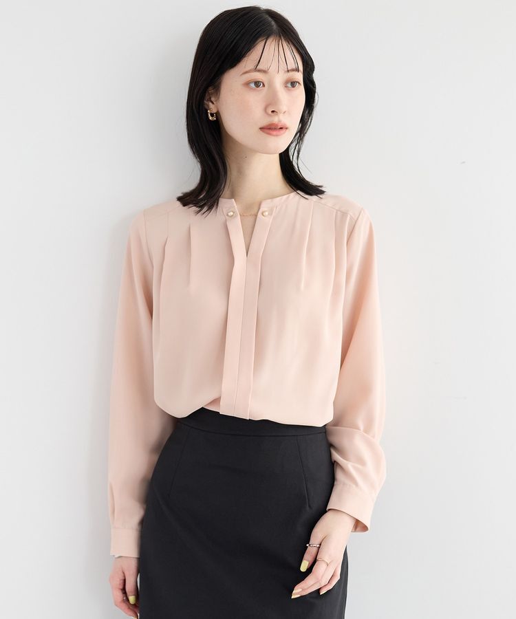 YECCA VECCA「アクセサリー付きブラウス」|シャツ・ブラウス|