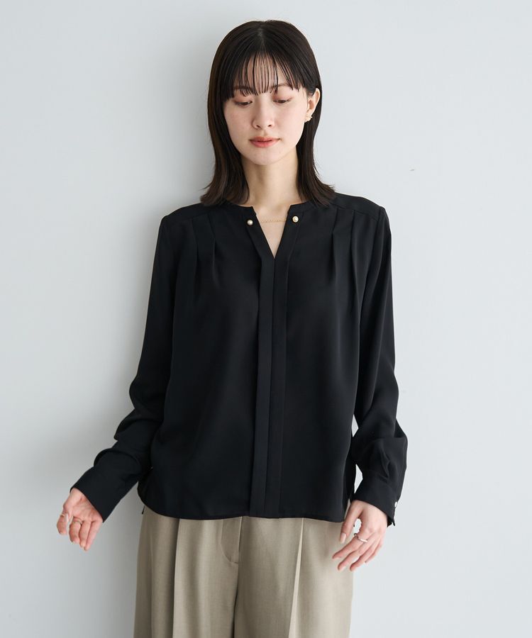 YECCA VECCA「アクセサリー付きブラウス」|シャツ・ブラウス|