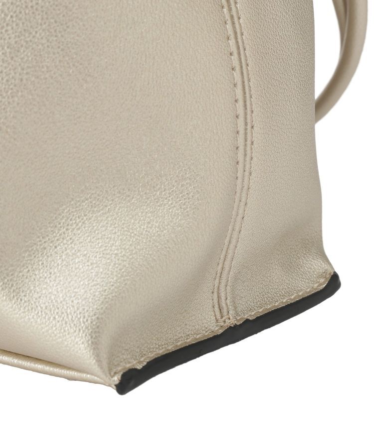 YECCA VECCA「2wayチェーンギャザーバッグ」|ハンドバッグ|