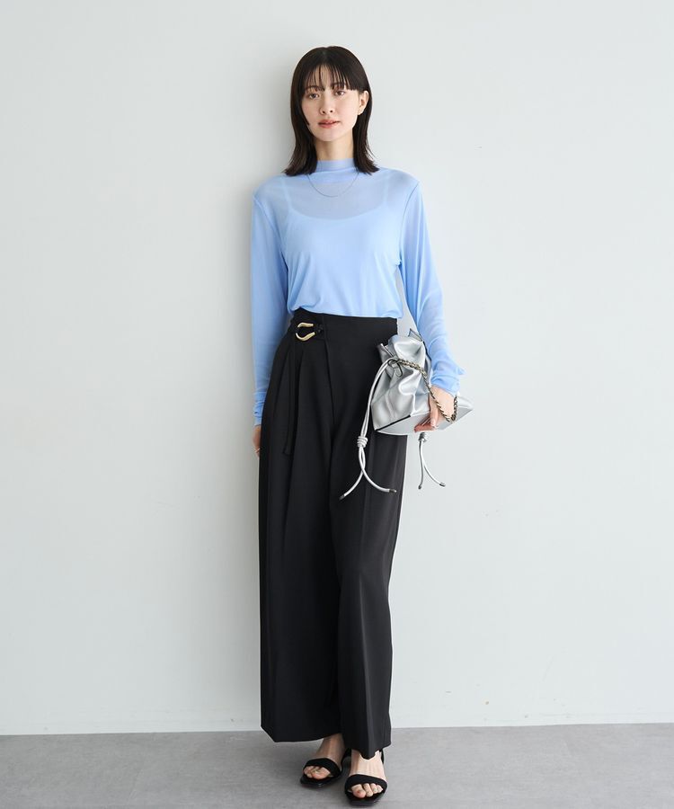 YECCA VECCA「2wayチェーンギャザーバッグ」|ハンドバッグ|