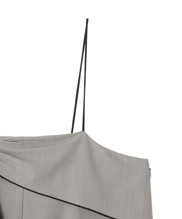 YECCA VECCA「ラッフルキャミオールインワン」|オールインワン|