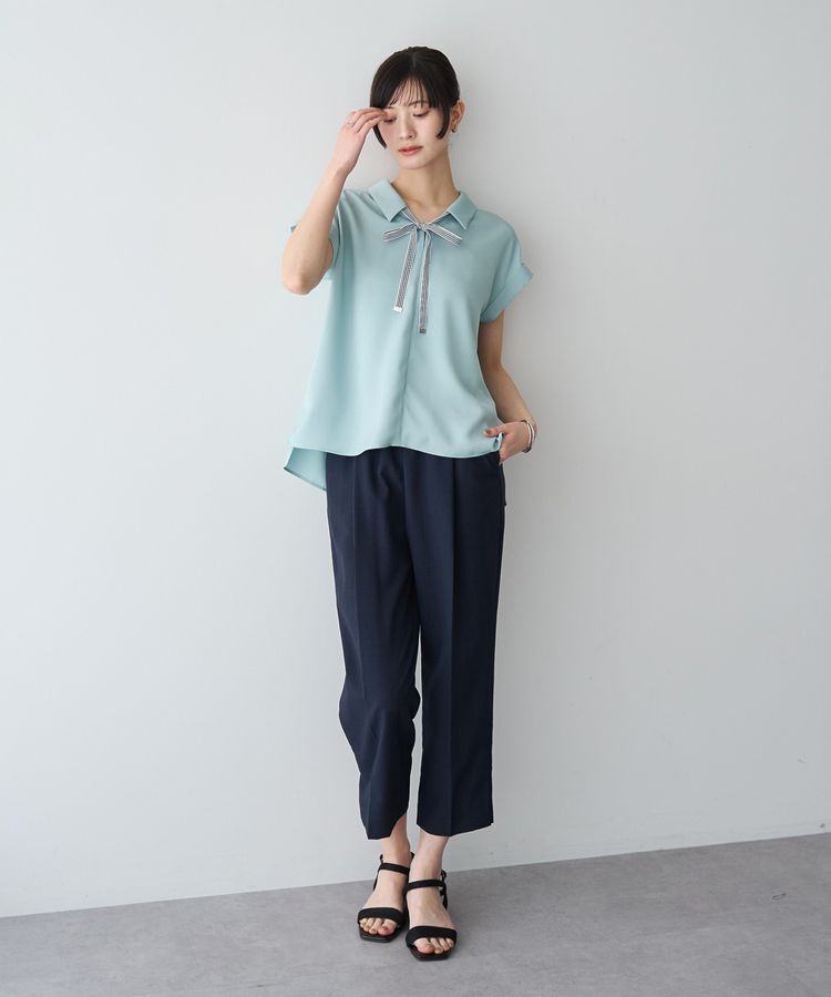 YECCA VECCA「【UVカット】サラサライージーテーパードパンツ」|その他|