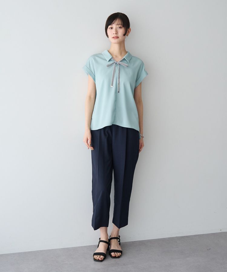 YECCA VECCA「【UVカット】サラサライージーテーパードパンツ」|その他|