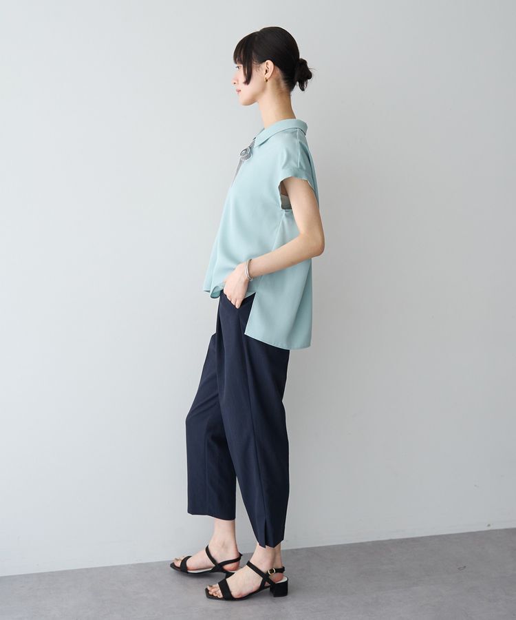 YECCA VECCA「【UVカット】サラサライージーテーパードパンツ」|その他|