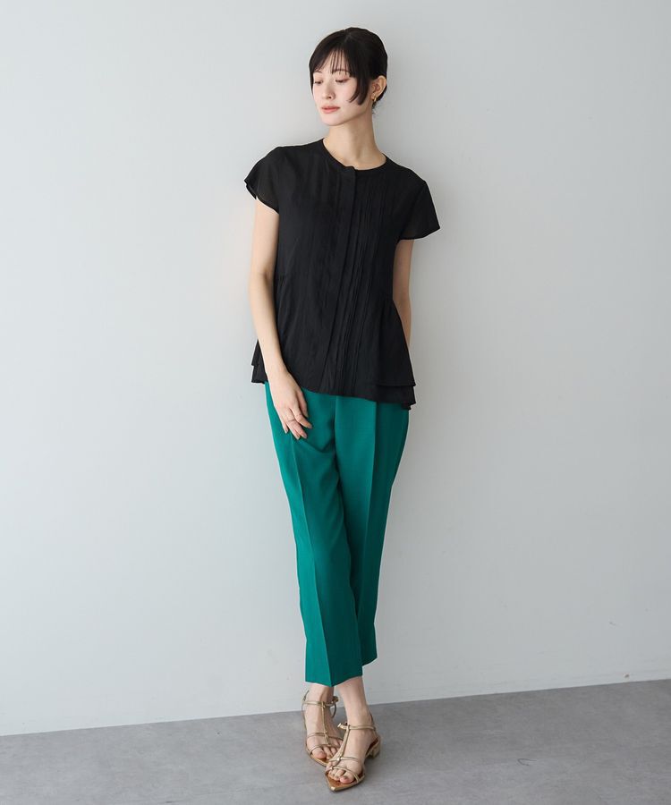 YECCA VECCA「【UVカット】サラサライージーテーパードパンツ」|その他|