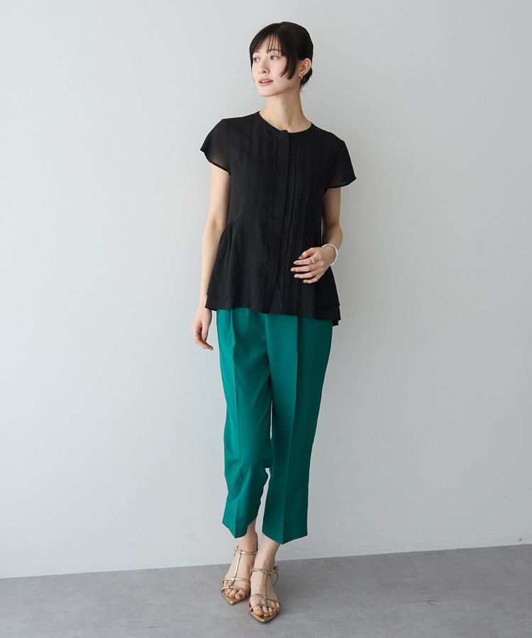 YECCA VECCA「【UVカット】サラサライージーテーパードパンツ」|その他|