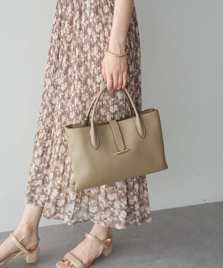 YECCA VECCA「【story.】SEPARATE TOTE M」|トートバッグ|Gray Beige