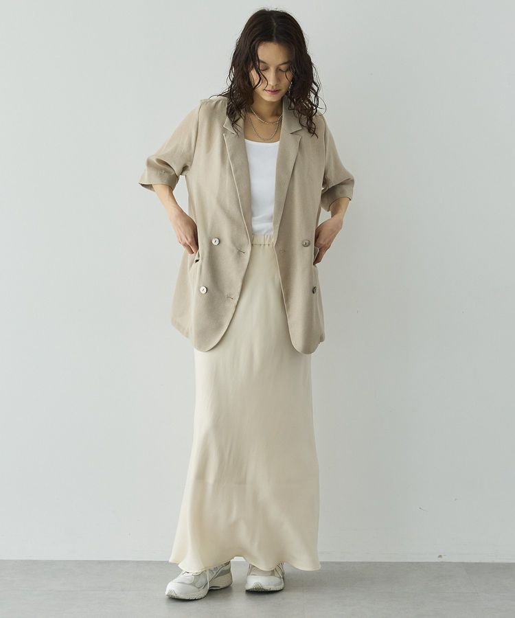 GARAGE OF GOOD CLOTHING「シアーメッシュハーフスリーブジャケット」|テーラードジャケット|