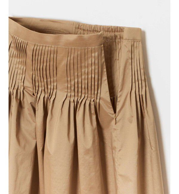 allureville「タフタピンタックギャザースカート」|スカート|