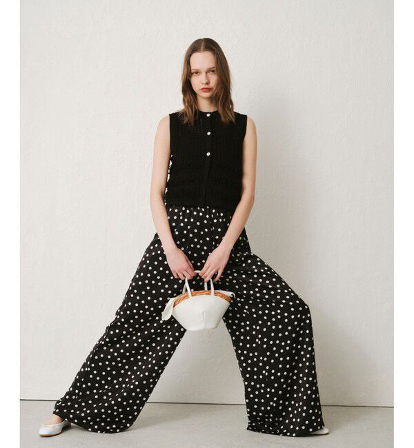 allureville「レザーコンビカゴバッグ」|かごバッグ|