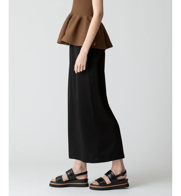 allureville「サテンイージースカート」|スカート|