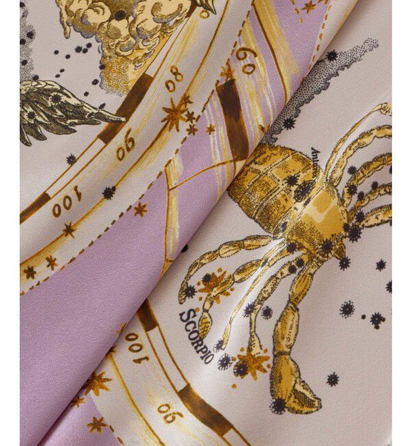 LOULOU WILLOUGHBY「【LOULOU WILLOUGHBY】ホロスコーププリントフレアスカート」|フレア|