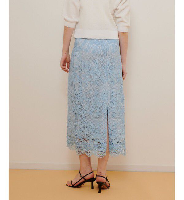 allureville「メッシュレーススカート」|スカート|