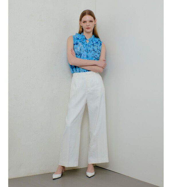 allureville「PONTOGLIOフリルカラーブラウス」|シャツ・ブラウス|