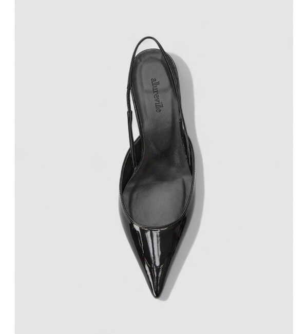 allureville「◇ ポインテッドスリングバックストラップパンプス」|パンプス|