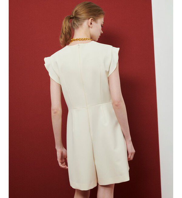 LOULOU WILLOUGHBY「【LOULOU WILLOUGHBY】ダブルクロスミニオールインワン」|オールインワン|