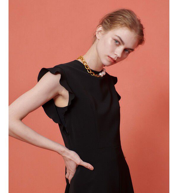 LOULOU WILLOUGHBY「【LOULOU WILLOUGHBY】ダブルクロスミニオールインワン」|オールインワン|