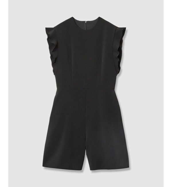 LOULOU WILLOUGHBY「【LOULOU WILLOUGHBY】ダブルクロスミニオールインワン」|オールインワン|