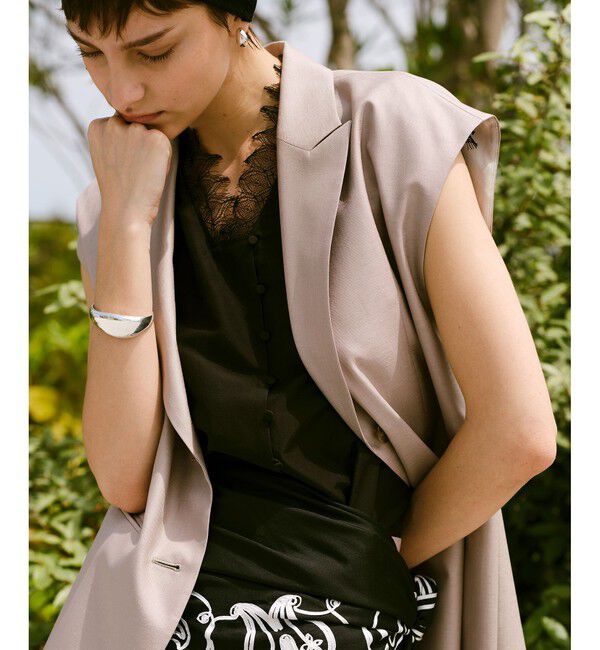 allureville「レースカラーブラウス」|シャツ・ブラウス|