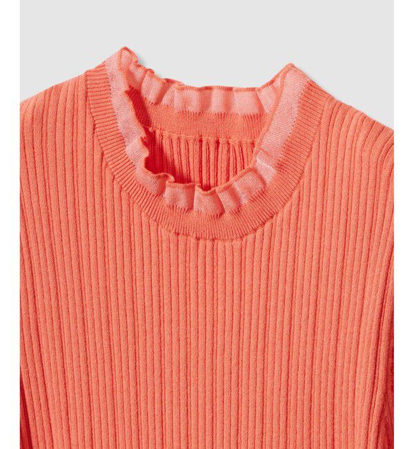 LOULOU WILLOUGHBY「【LOULOU WILLOUGHBY】ハーフチューブラーリブニット」|ニット・セーター|