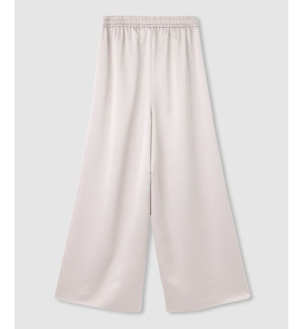 allureville「サテンイージーパンツ」|チノ|