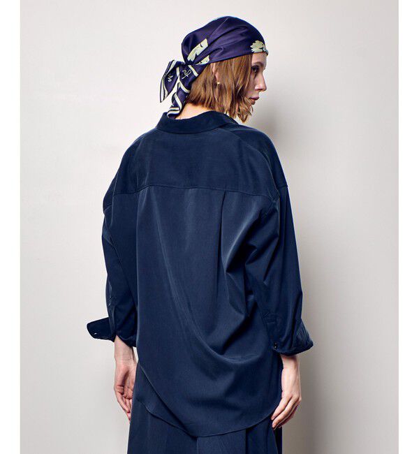 allureville「フィブリルカシュクールシャツ」|シャツ・ブラウス|