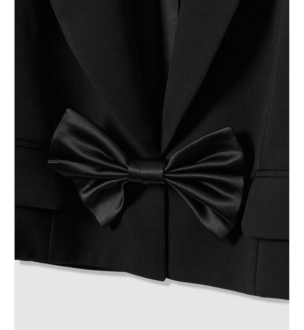 LOULOU WILLOUGHBY「【LOULOU WILLOUGHBY】ダブルクロスショートジャケット」|テーラードジャケット|