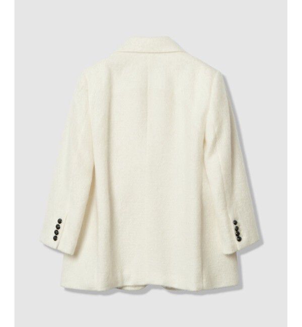 allureville「シャギーハーフコート」|ダッフルコート|