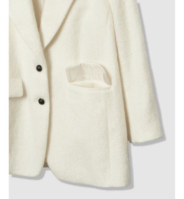 allureville「シャギーハーフコート」|ダッフルコート|