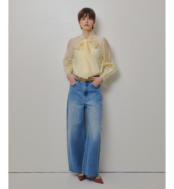 allureville「オーガンザボウブラウス」|シャツ・ブラウス|