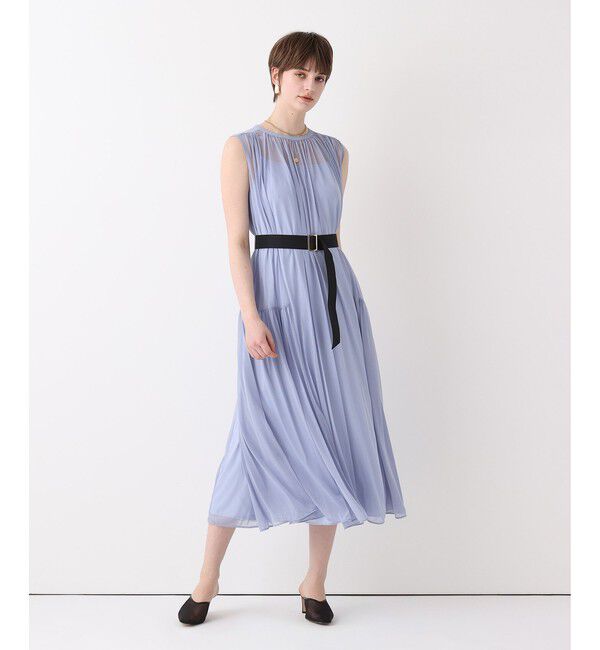 allureville「エスパンディワイドベルトワンピース」|ワンピース|