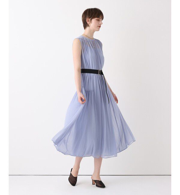 allureville「エスパンディワイドベルトワンピース」|ワンピース|