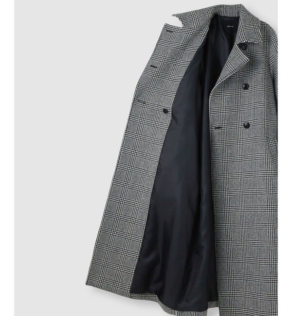 allureville「スプリットラグランロングコート」|ダッフルコート|