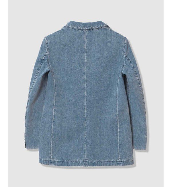 allureville「デニムシングルジャケット」|デニムジャケット|