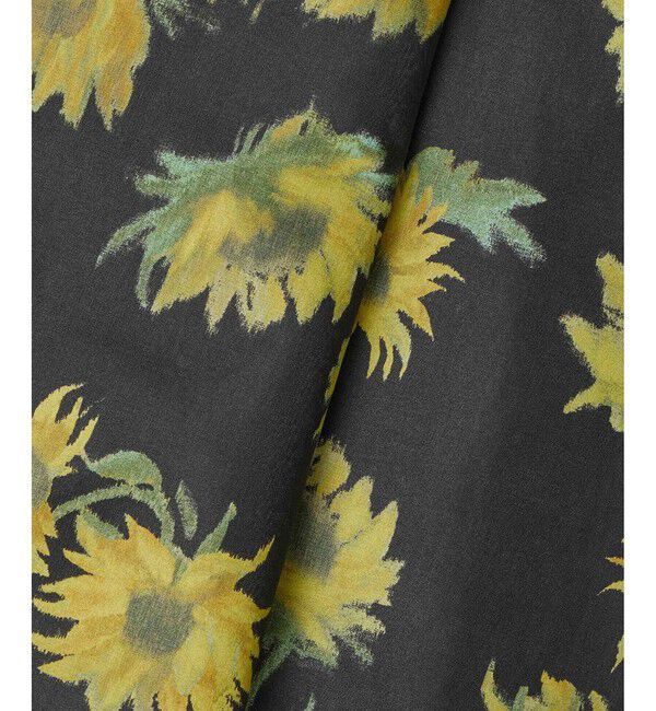 LOULOU WILLOUGHBY「WEB 一部店舗限定【LOULOU WILLOUGHBY】サンフラワープリントギャザースカート」|スカート|