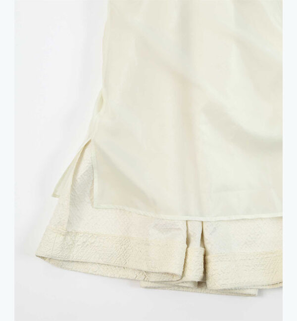 ur's「【yukiさんコラボアイテム】ふくれジャガードハイウエストタックフレアスカート」|スカート|