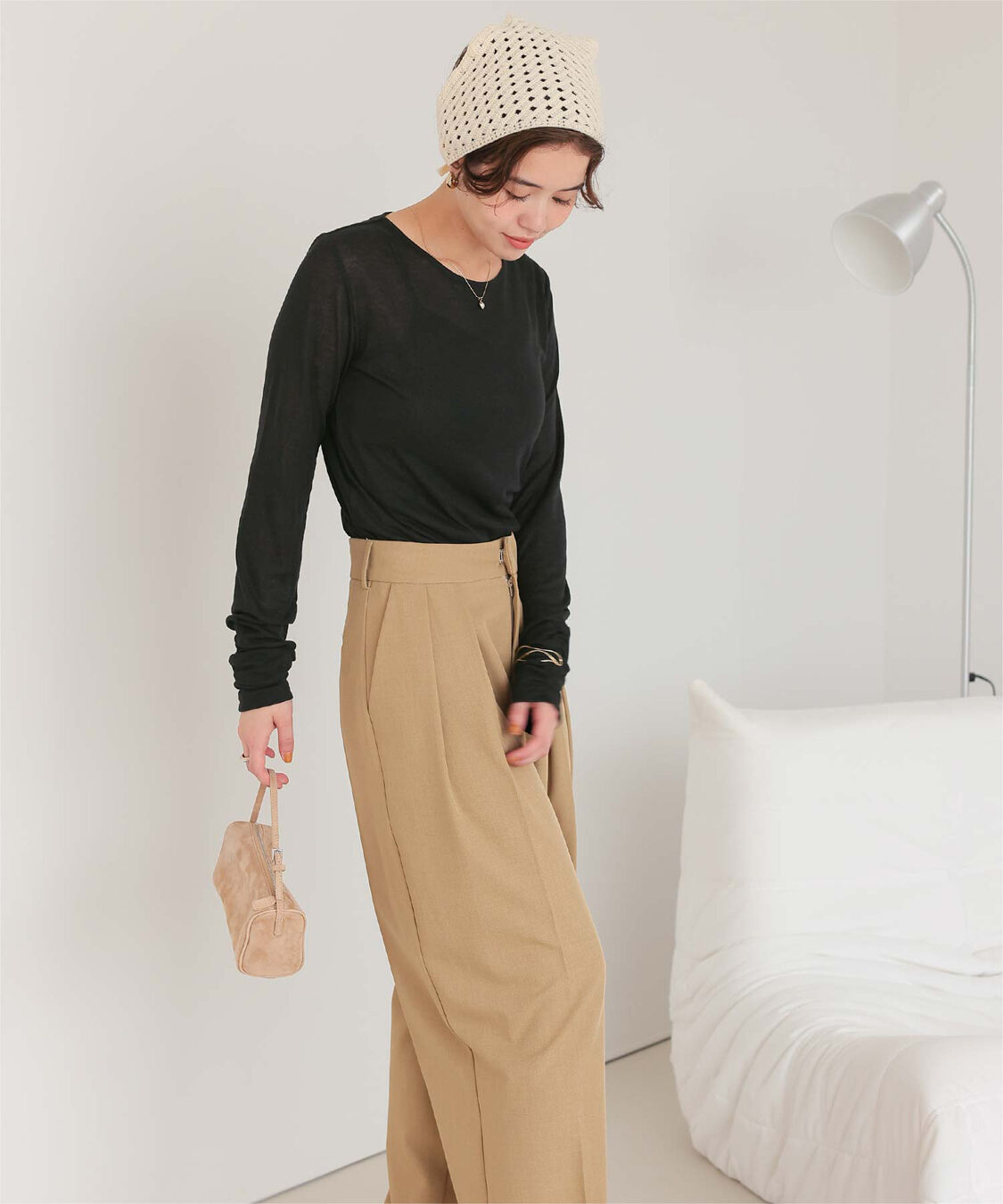 titivate「着心地抜群シアークルーネックトップス」|Tシャツ・カットソー|