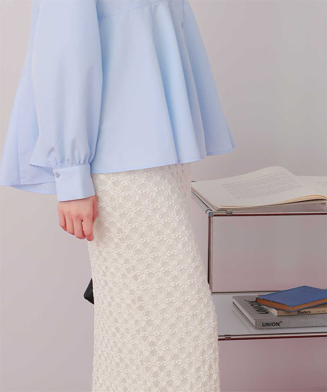 titivate「レースIラインスカート」|スカート|