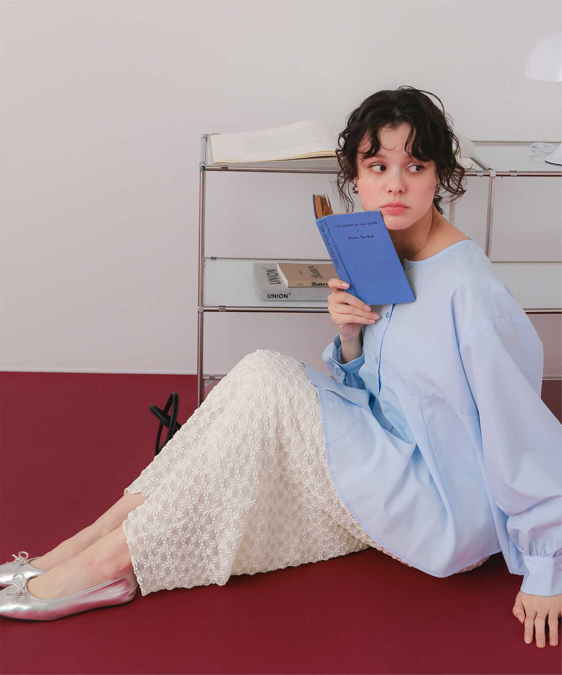 titivate「レースIラインスカート」|スカート|