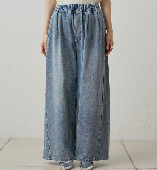 「ヴィンテージライクデニムイージーパンツ」|その他|