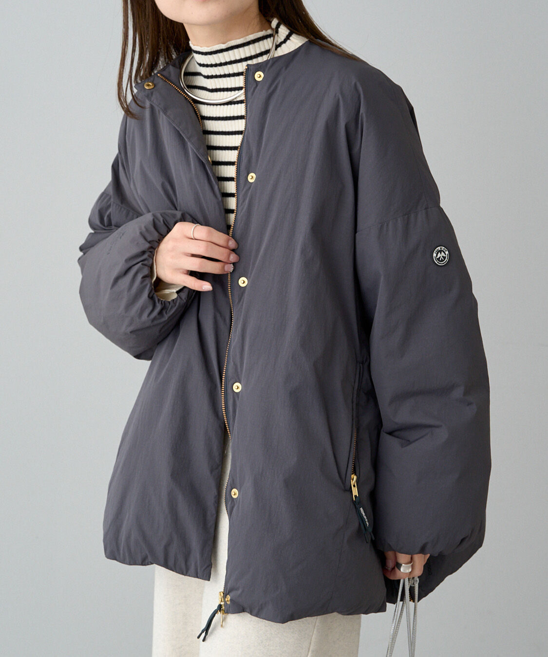  「【リバイバル/WEB限定】フレンチダックダウンサイドジップジャケット」|テーラードジャケット|スミクロ