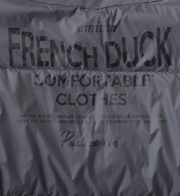  「【リバイバル/WEB限定】フレンチダックダウンサイドジップジャケット」|テーラードジャケット|