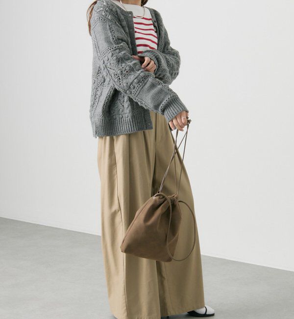  「ポップコーン編み2WAYニット」|ニット・セーター|