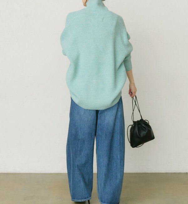  「ネップハイネックニットプルオーバー」|キャミソール|