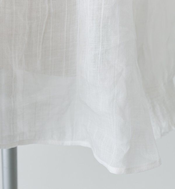  「ストライプラミーシャーリングカフブラウス」|プルオーバー|